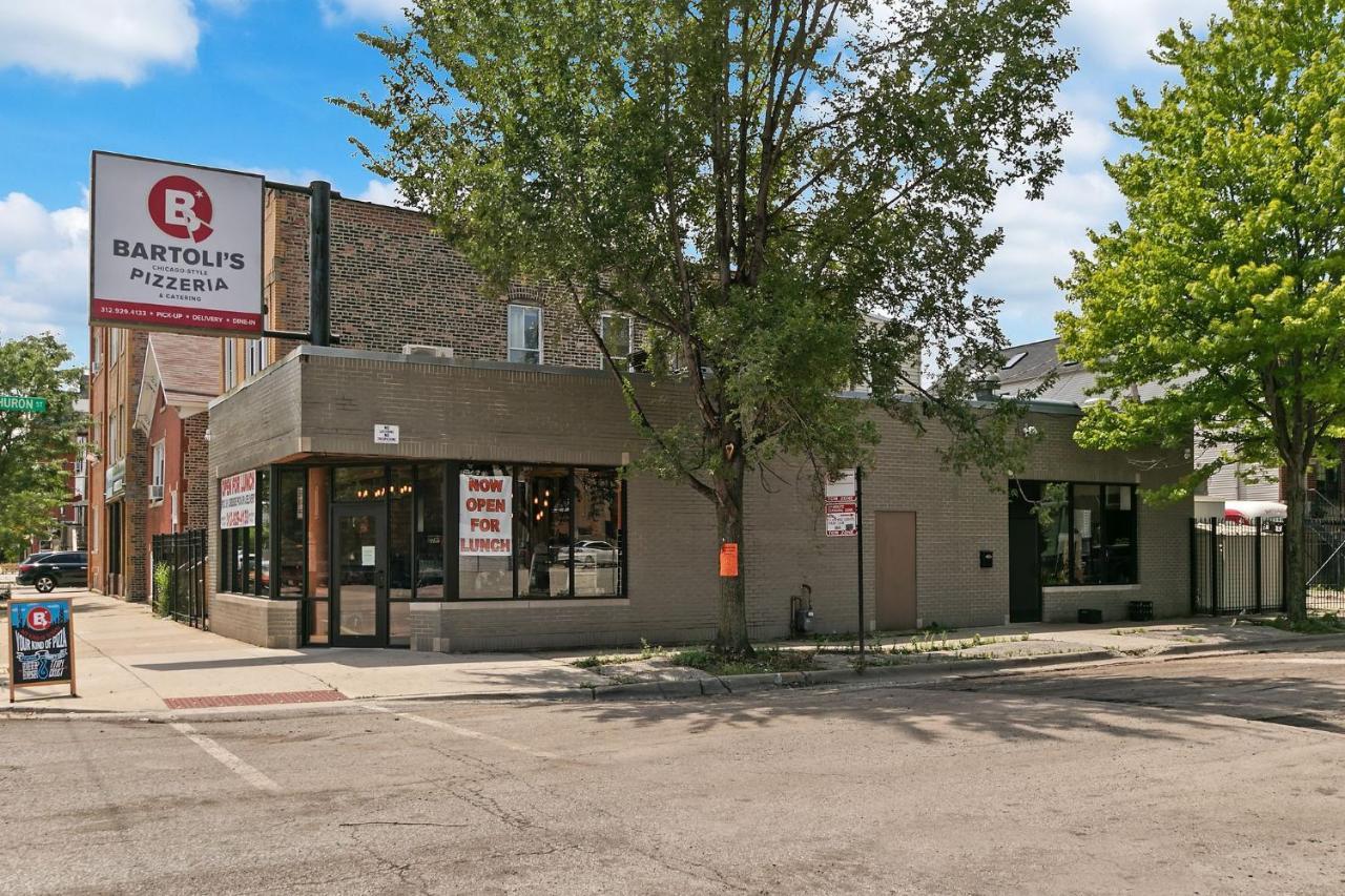2Br Comfy And Stylish Apt In West Town - Erie 1R Chicago Eksteriør billede